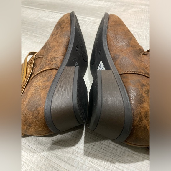 🔥C Est 1946 Brown Ankle Boots 9 - Picture 3 of 7